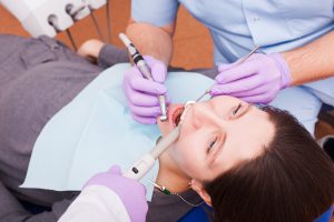 clÃ­nica dental Majadahonda - Embarazada en tratamiento