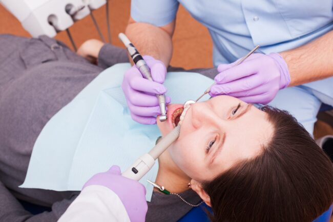 clínica dental Majadahonda - Embarazada en tratamiento
